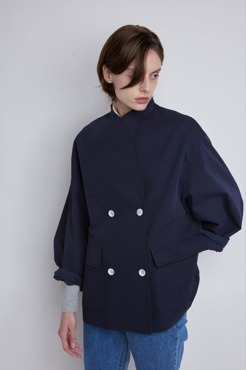 Gentle B - Korean Women Fashion - #momslook - CN Mix Jacket - 3