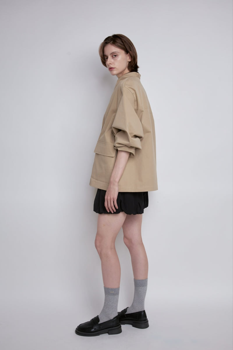 Gentle B - Korean Women Fashion - #momslook - CN Mix Jacket - 9