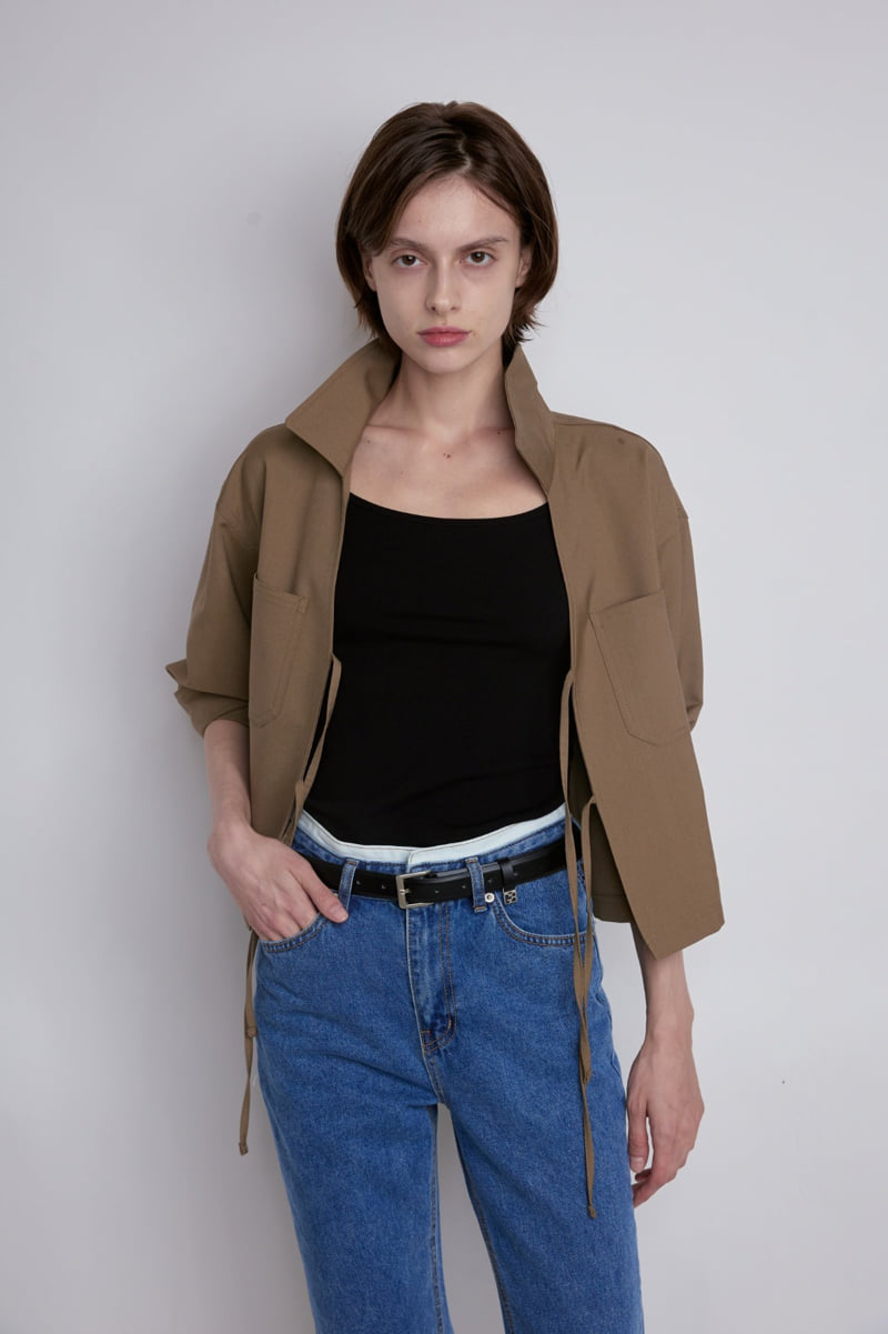 Gentle B - Korean Women Fashion - #momslook - Uni Point Denim Pants - 5
