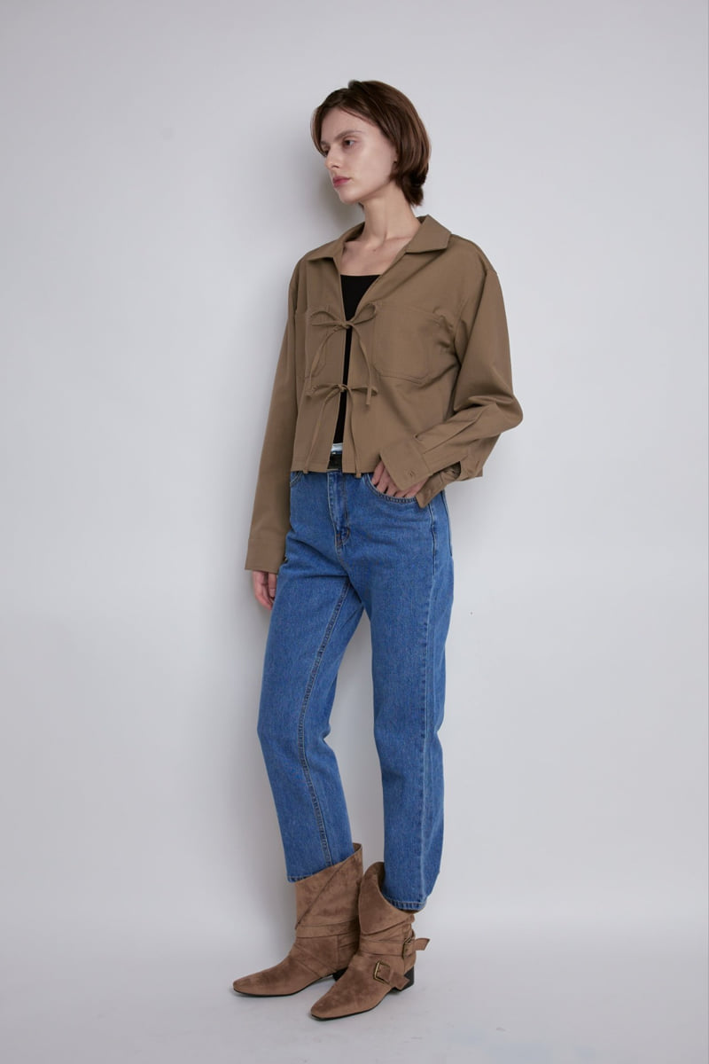 Gentle B - Korean Women Fashion - #momslook - Uni Point Denim Pants - 9