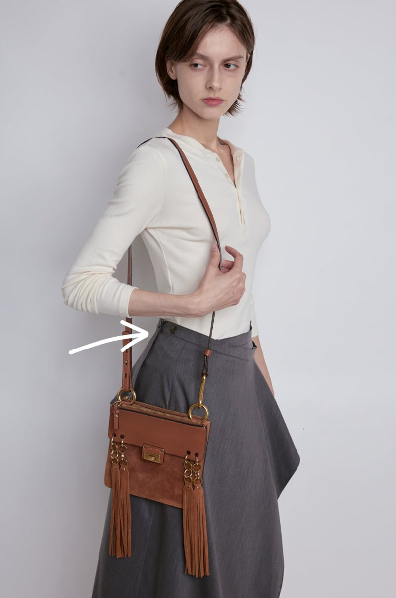 Gentle B - Korean Women Fashion - #momslook - Drop Edge Skirt - 12