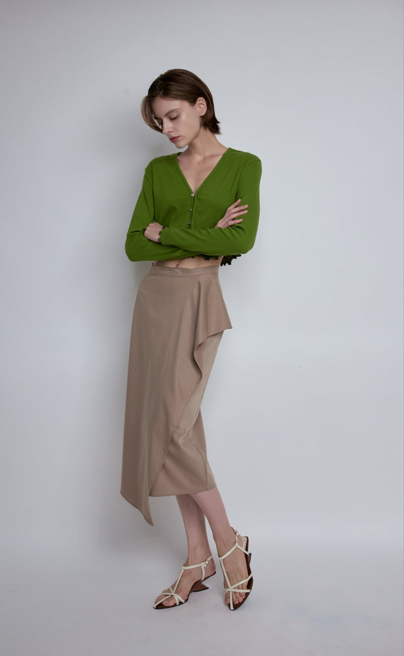 Gentle B - Korean Women Fashion - #momslook - Drop Edge Skirt - 6