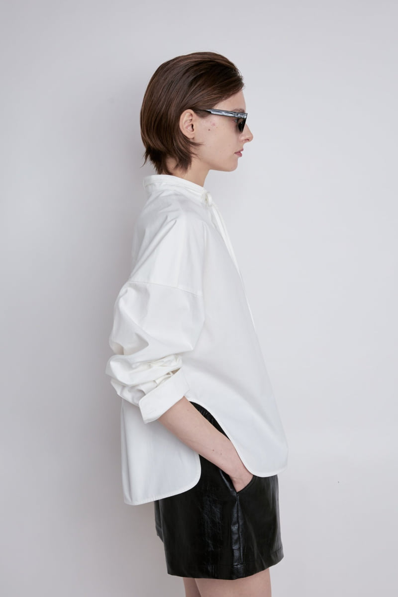 Gentle B - Korean Women Fashion - #momslook - Tie Neck Shirt