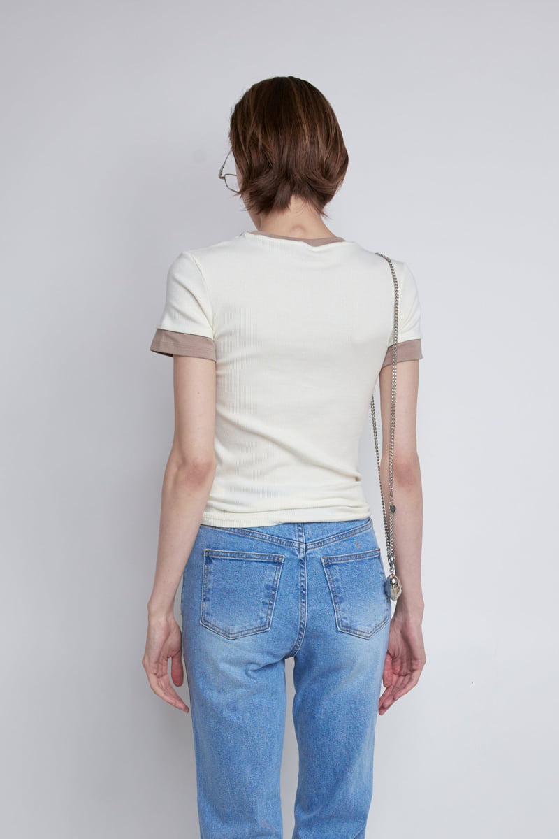 Gentle B - Korean Women Fashion - #momslook - Two-in-One Tee - 11