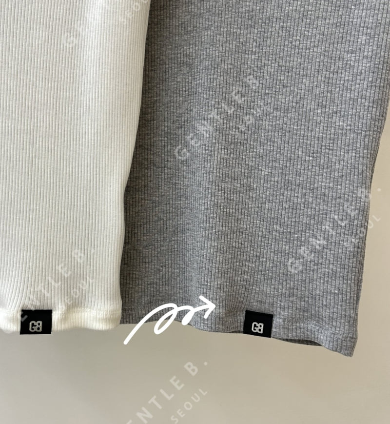 Gentle B - Korean Women Fashion - #momslook - Two-in-One Tee - 9