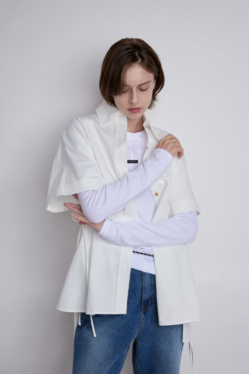 Gentle B - Korean Women Fashion - #womensfashion - Metro Oversized Shirt Jacket - 4