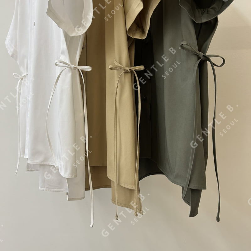 Gentle B - Korean Women Fashion - #momslook - Metro Oversized Shirt Jacket - 6
