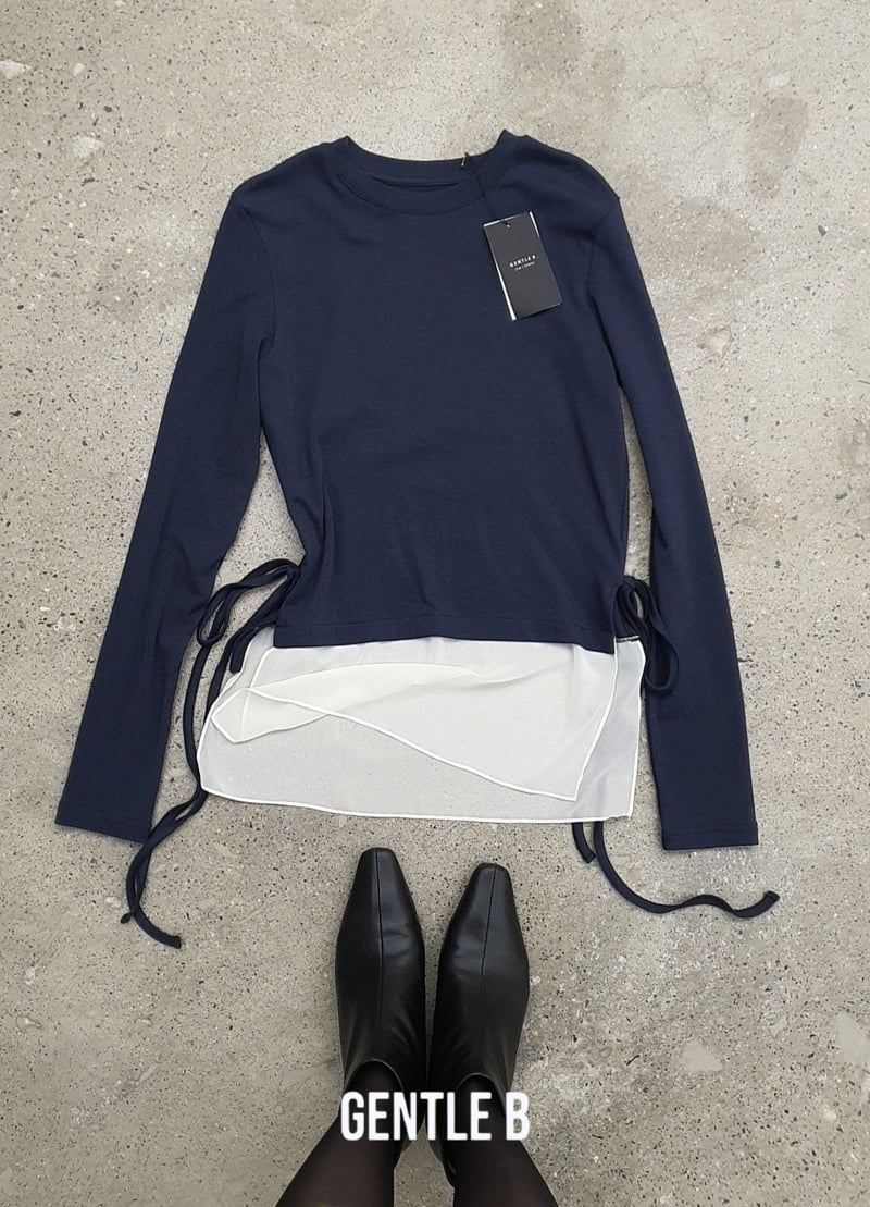 Gentle B - Korean Women Fashion - #shopsmall - Mild Chiffon Tee
