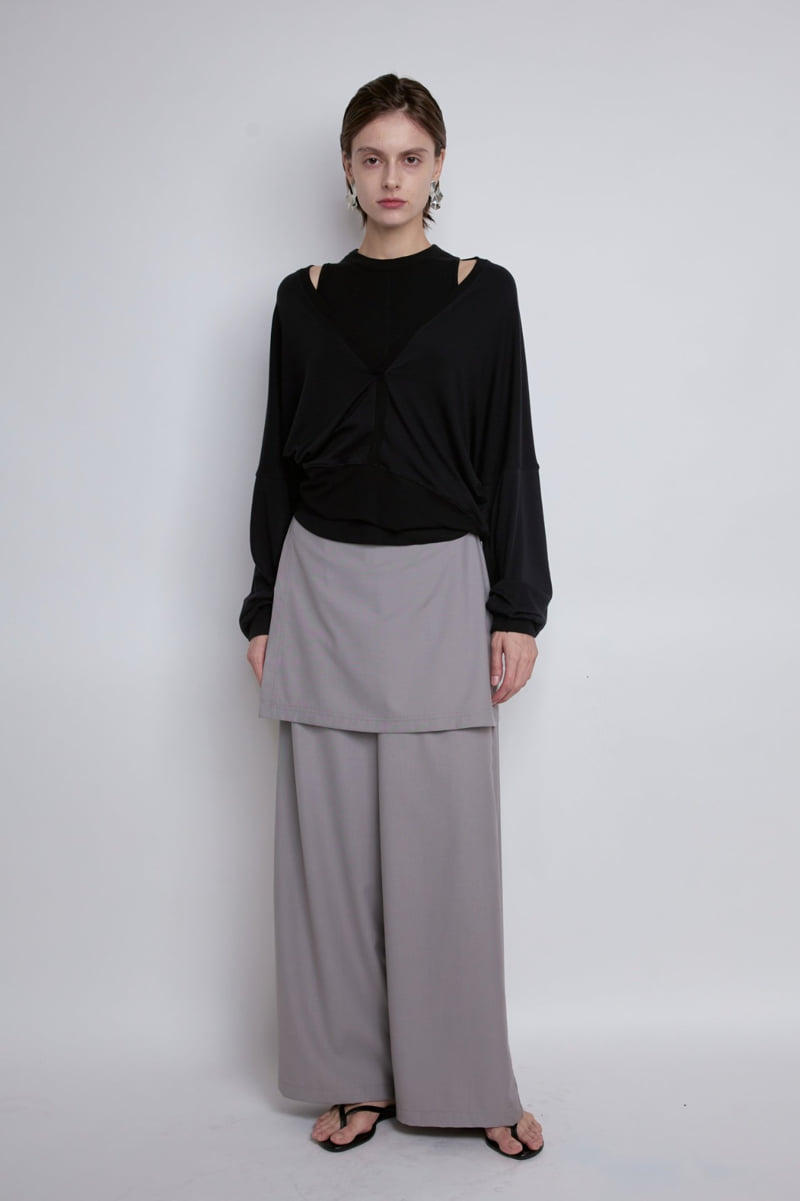 Gentle B - Korean Women Fashion - #thatsdarling - Deep Wide Set - 3