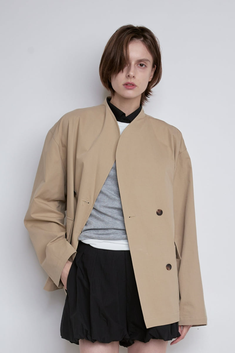 Gentle B - Korean Women Fashion - #womensfashion - CN Mix Jacket - 12