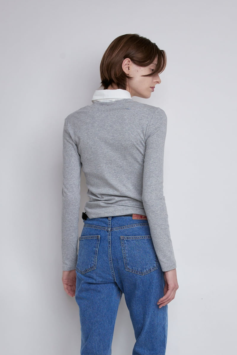 Gentle B - Korean Women Fashion - #womensfashion - City Button Tee - 9
