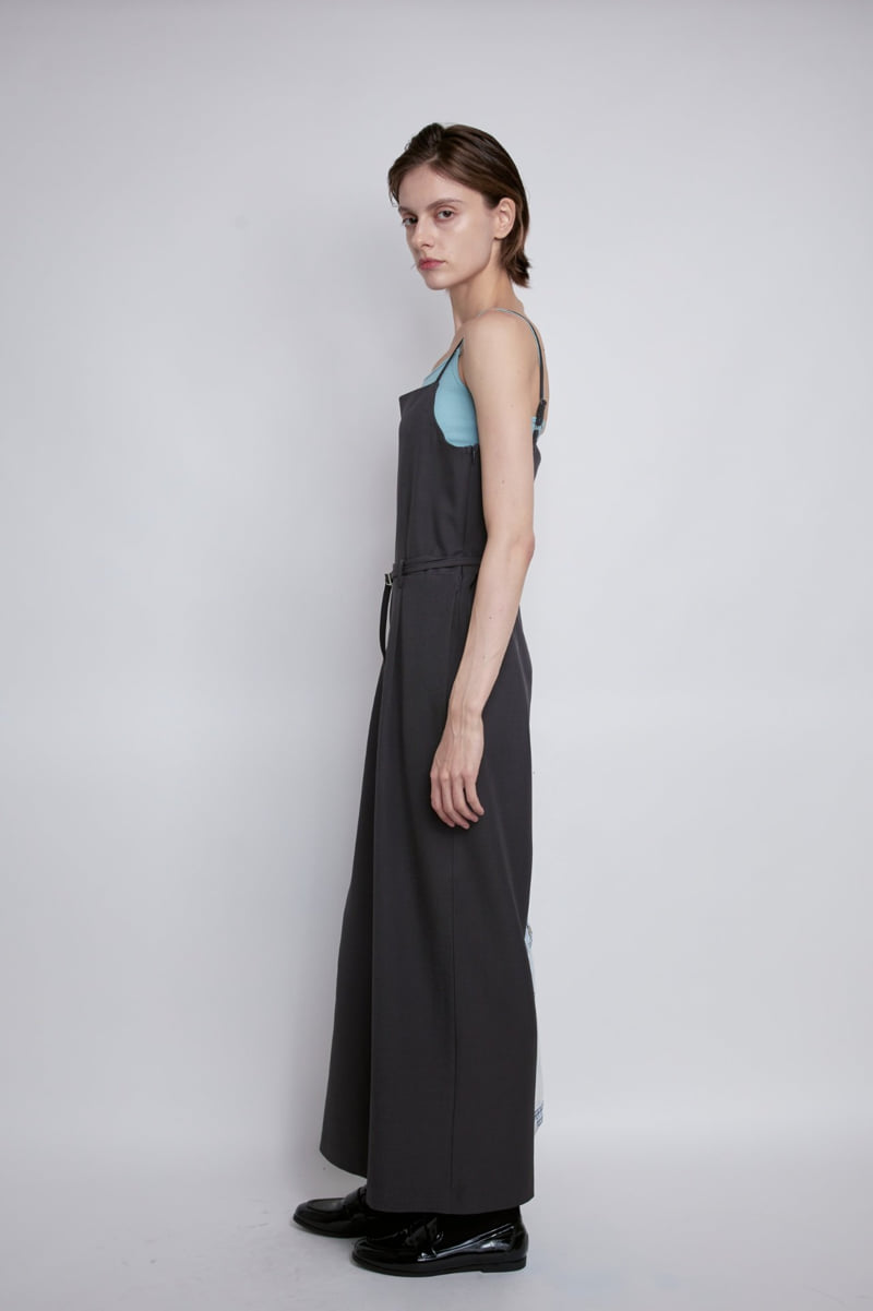 Gentle B - Korean Women Fashion - #womensfashion - One Line Suspender Jumpsuit - 11