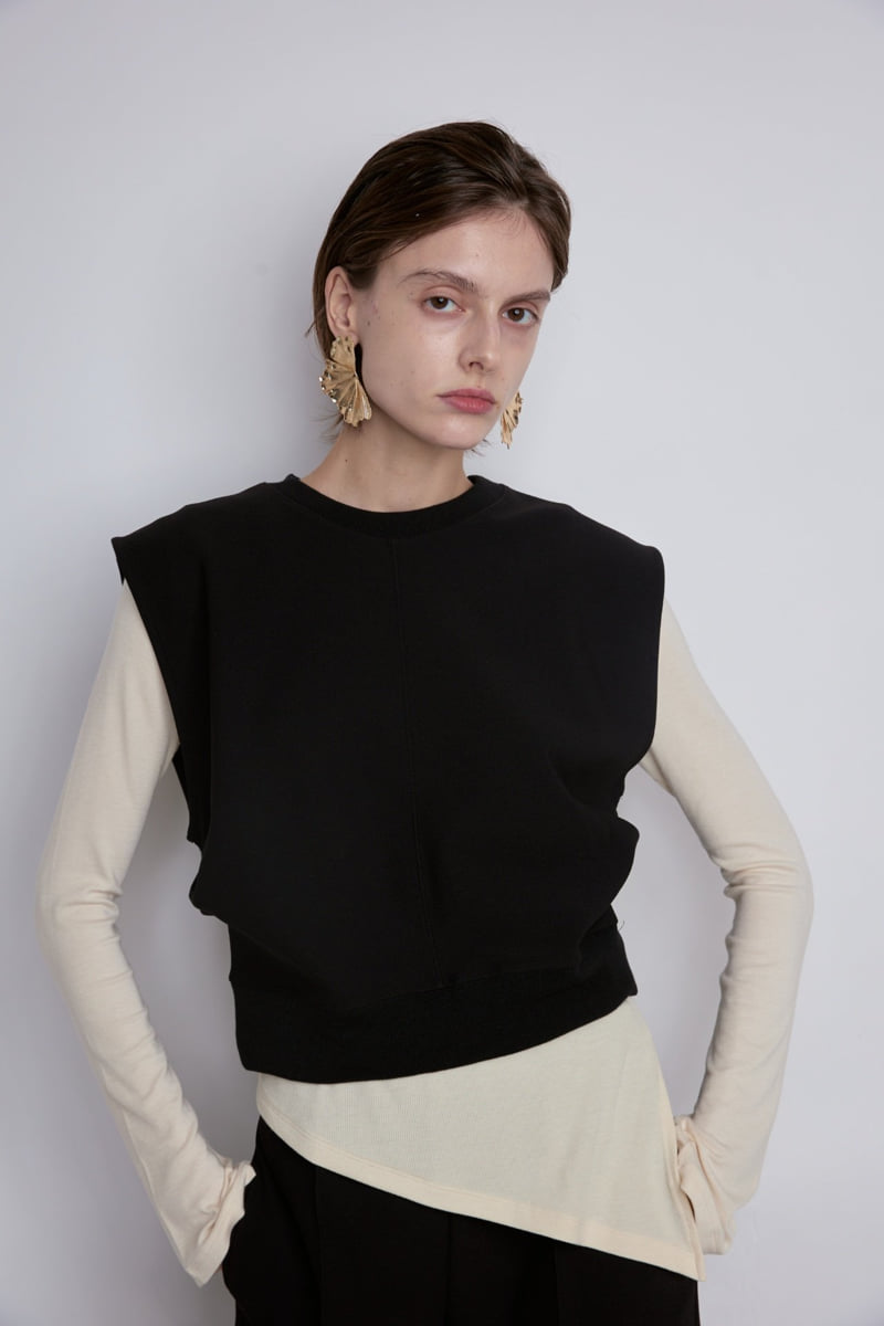 Gentle B - Korean Women Fashion - #womensfashion - Waist Flow Vest - 5