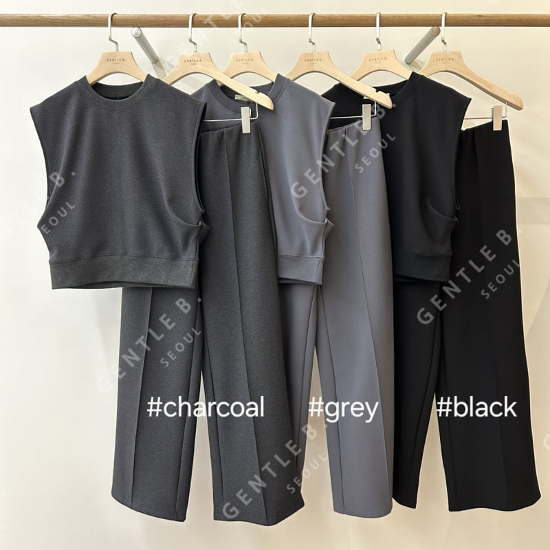 Gentle B - Korean Women Fashion - #womensfashion - Flow Span Pants - 6