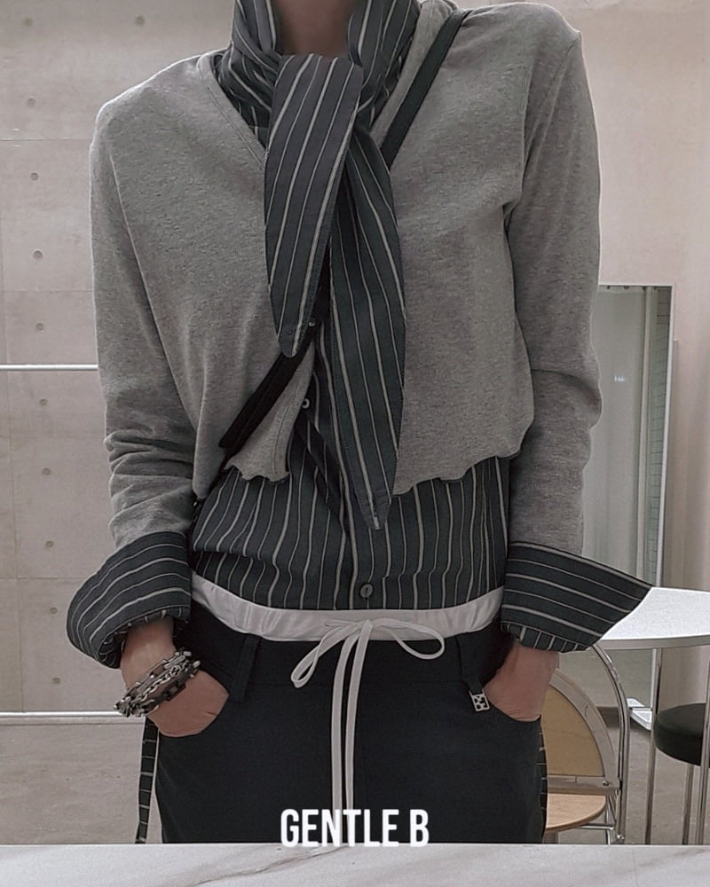 Gentle B - Korean Women Fashion - #womensfashion - Pairing Shirt - 11