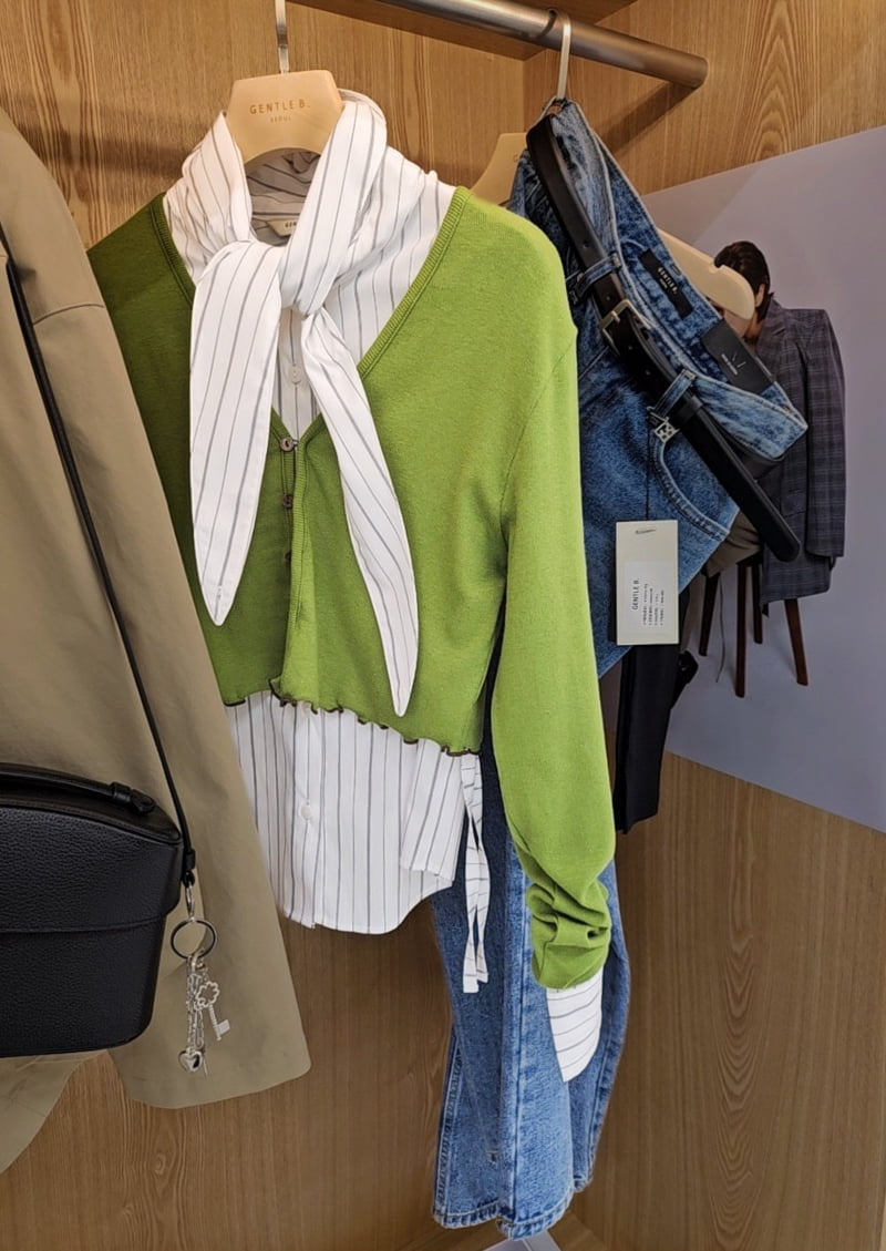 Gentle B - Korean Women Fashion - #womensfashion - Pairing Shirt - 7