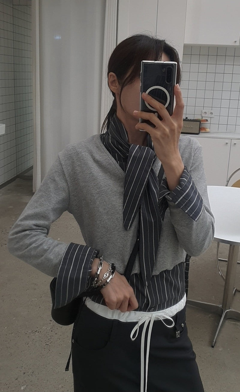 Gentle B - Korean Women Fashion - #womensfashion - Pairing Shirt - 9