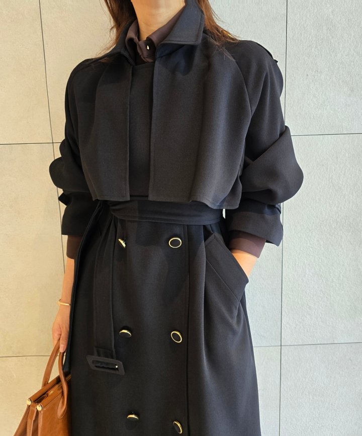 Gratia - Korean Women Fashion - #momslook - Norton Trench Coat - 5