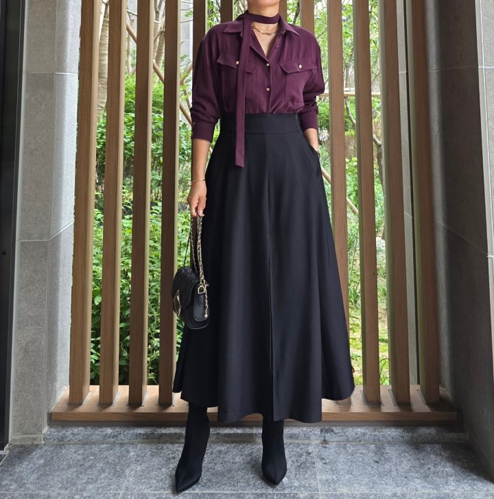 Gratia - Korean Women Fashion - #momslook - Viang Skirt
