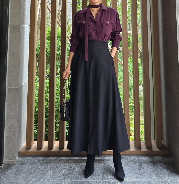 Gratia - Korean Women Fashion - #momslook - Viang Skirt - 12