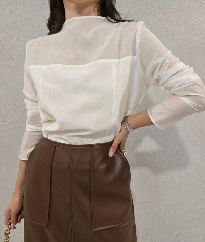 Gratia - Korean Women Fashion - #momslook - From Blouse - 10
