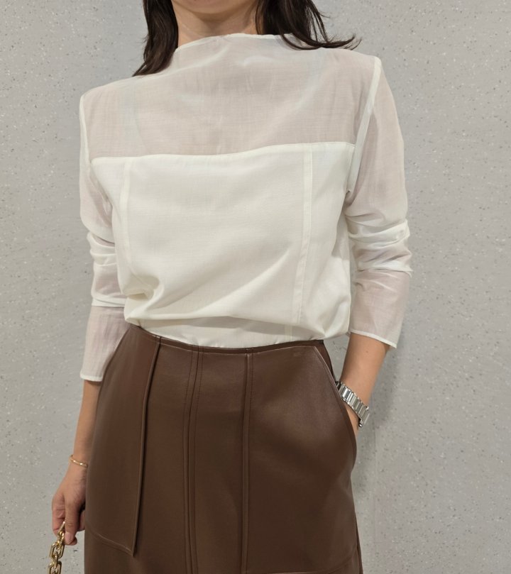 Gratia - Korean Women Fashion - #momslook - From Blouse - 2