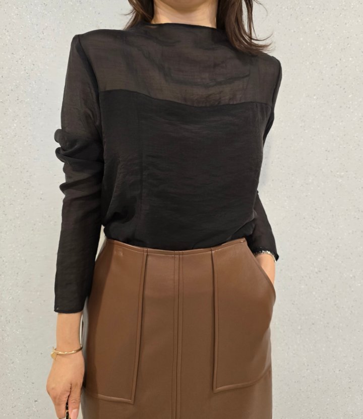 Gratia - Korean Women Fashion - #womensfashion - From Blouse - 4