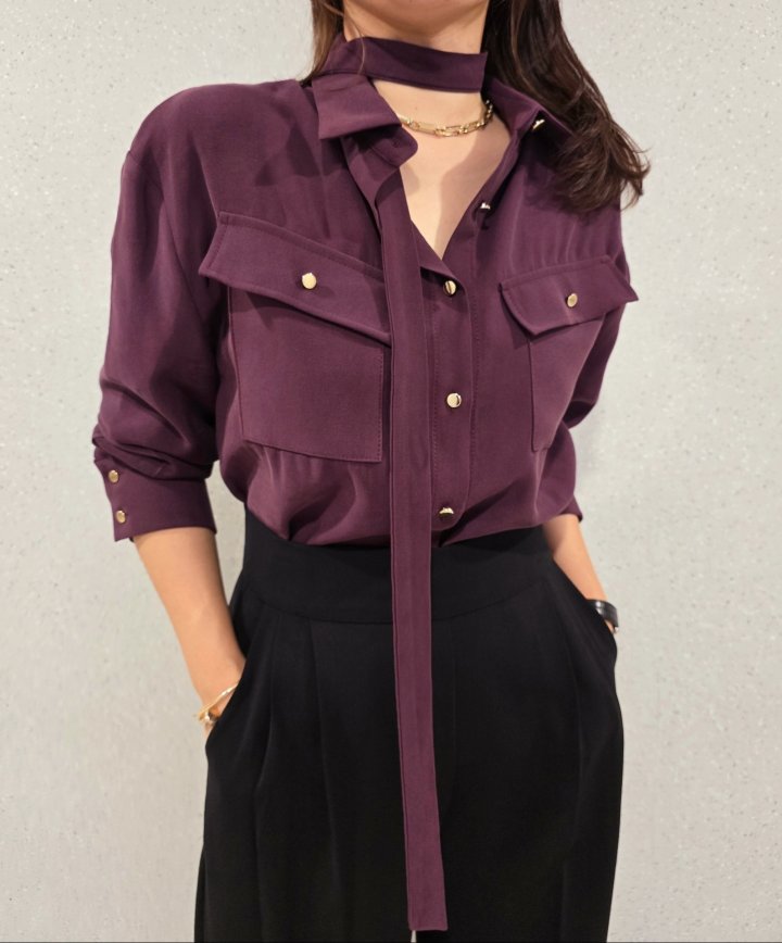 Gratia - Korean Women Fashion - #pursuepretty - Holic Blouse - 7