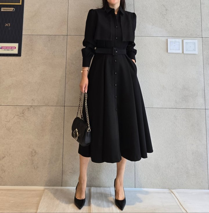 Gratia - Korean Women Fashion - #restrostyle - Tina Trench One-piece - 12