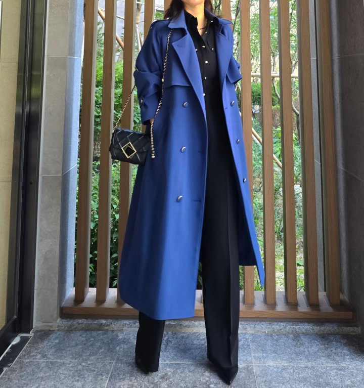Gratia - Korean Women Fashion - #restrostyle - Norton Trench Coat - 11