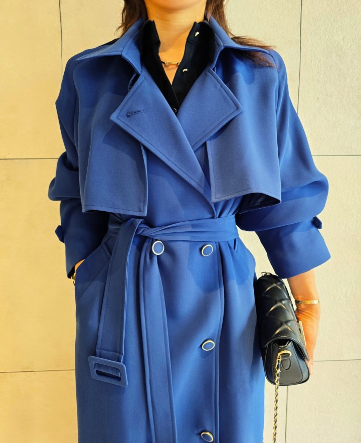 Gratia - Korean Women Fashion - #romanticstyle - Norton Trench Coat - 12