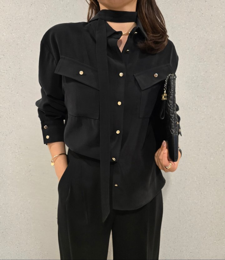 Gratia - Korean Women Fashion - #shopsmall - Holic Blouse - 10