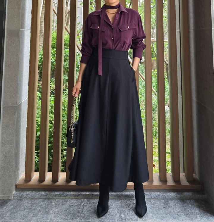 Gratia - Korean Women Fashion - #shopsmall - Viang Skirt - 9