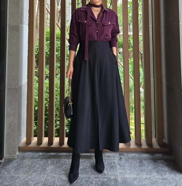 Gratia - Korean Women Fashion - #thatsdarling - Viang Skirt - 10