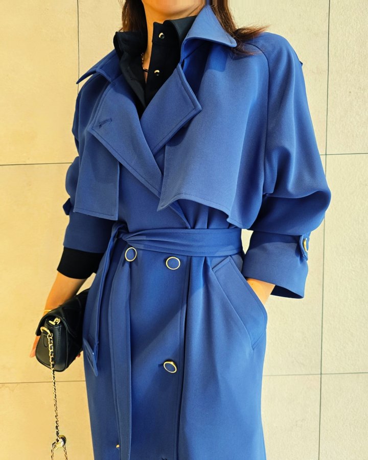 Gratia - Korean Women Fashion - #vintageinspired - Norton Trench Coat - 8