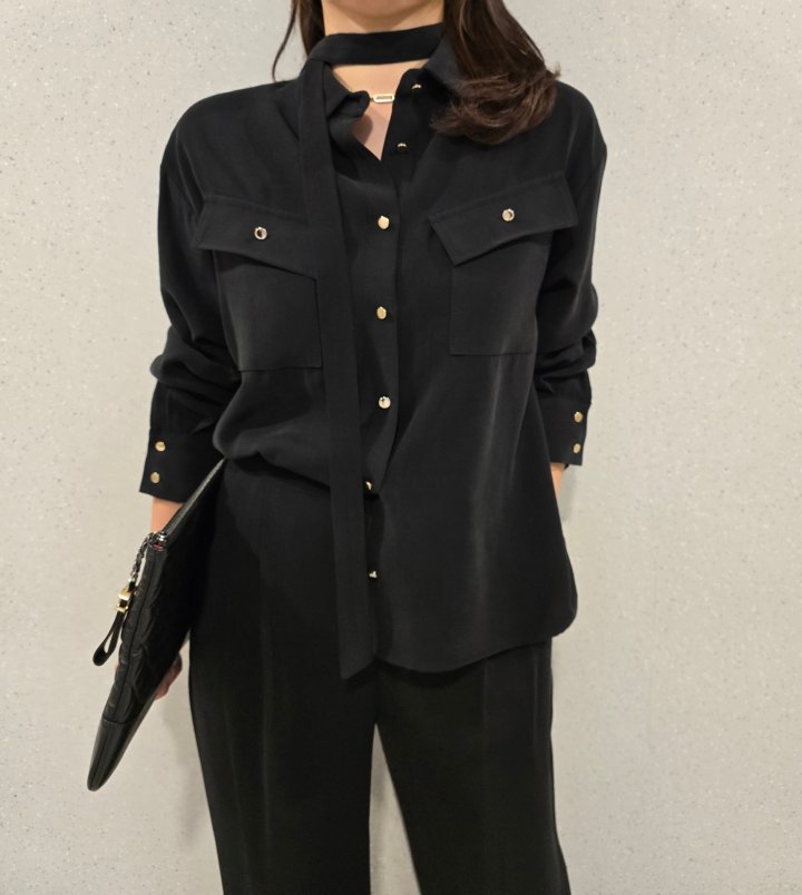 Gratia - Korean Women Fashion - #vintageinspired - Holic Blouse - 5