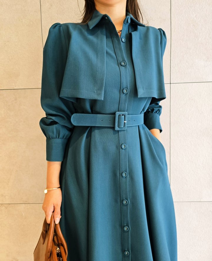 Gratia - Korean Women Fashion - #vintagekidsstyle - Tina Trench One-piece - 10