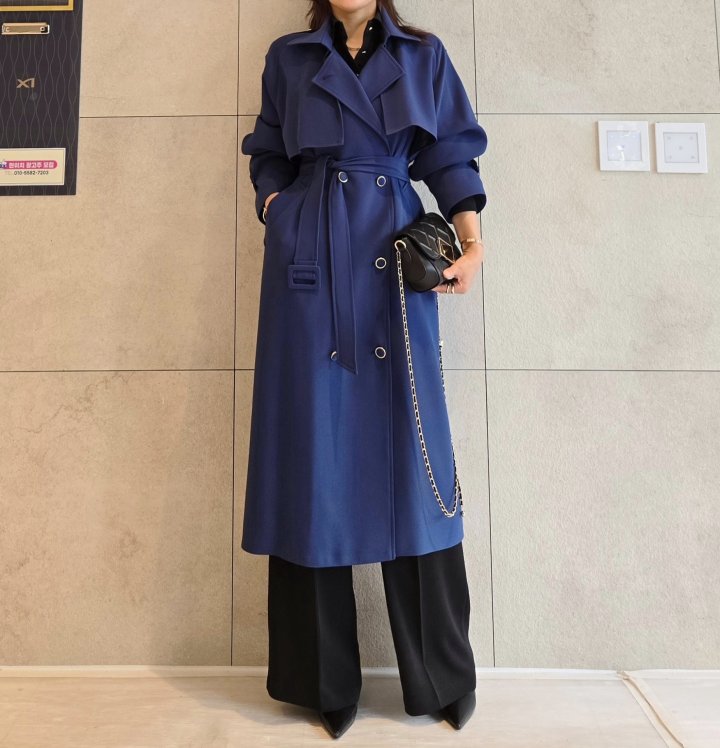 Gratia - Korean Women Fashion - #vintagekidsstyle - Norton Trench Coat - 9