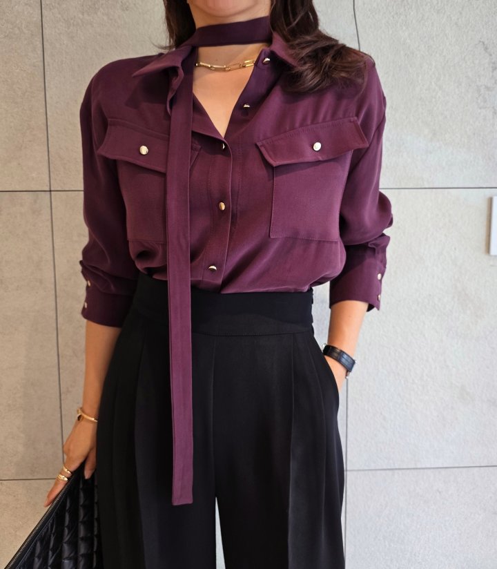 Gratia - Korean Women Fashion - #vintagekidsstyle - Holic Blouse - 6