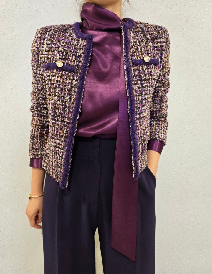 Gratia - Korean Women Fashion - #womensfashion - Mood Satin Blouse - 5