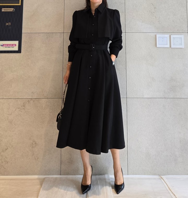 Gratia - Korean Women Fashion - #momslook - Tina Trench One-piece - 4