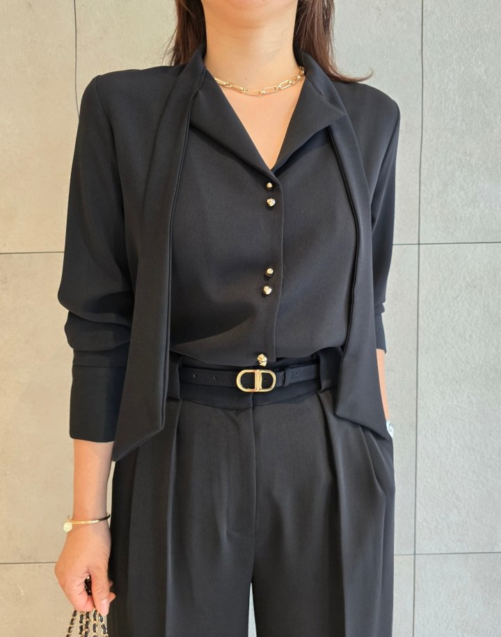 Gratia - Korean Women Fashion - #womensfashion - Rooming Blouse - 12