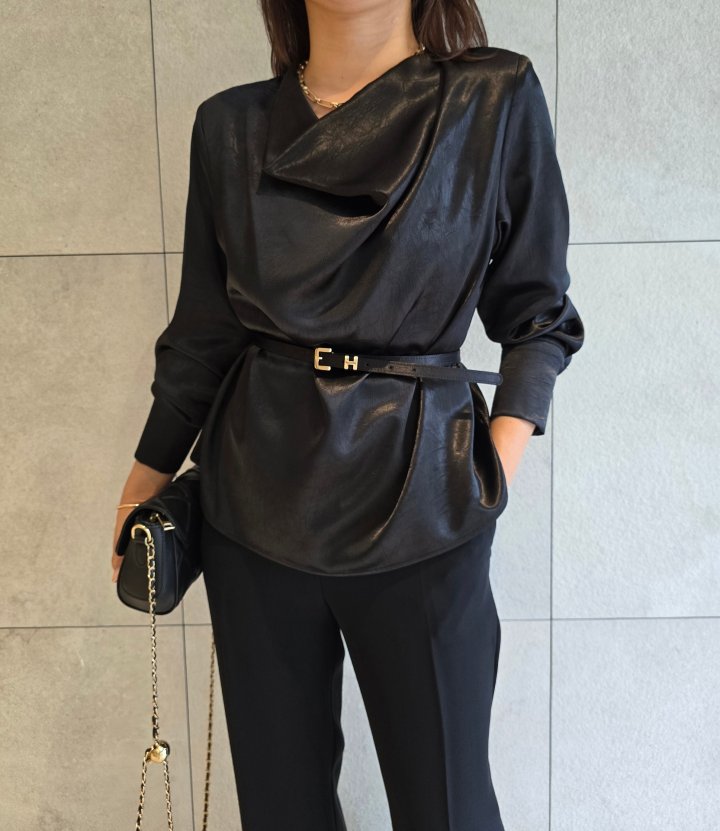 Gratia - Korean Women Fashion - #womensfashion - Glam Blouse - 10