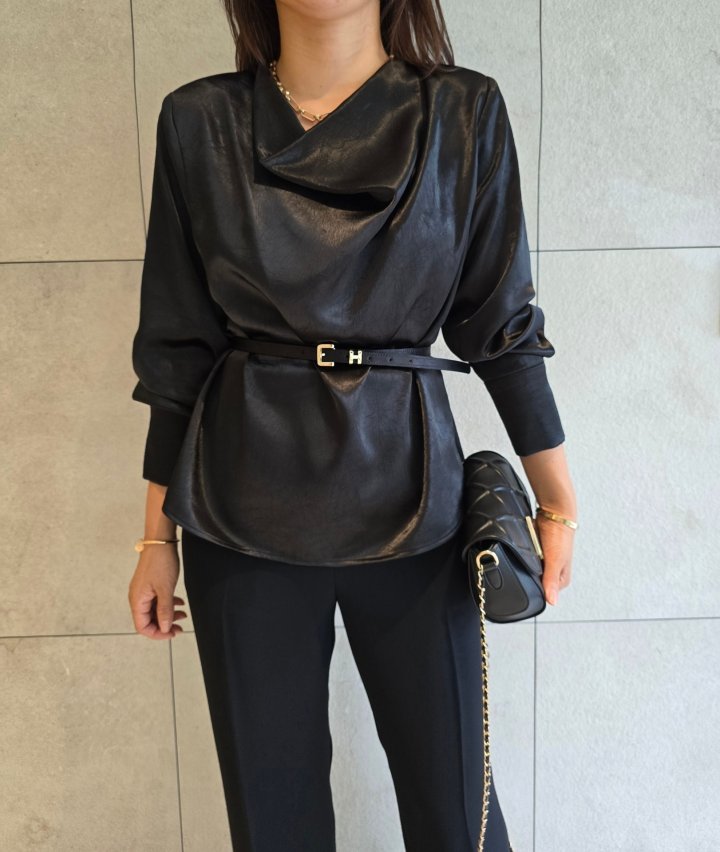 Gratia - Korean Women Fashion - #womensfashion - Glam Blouse - 12