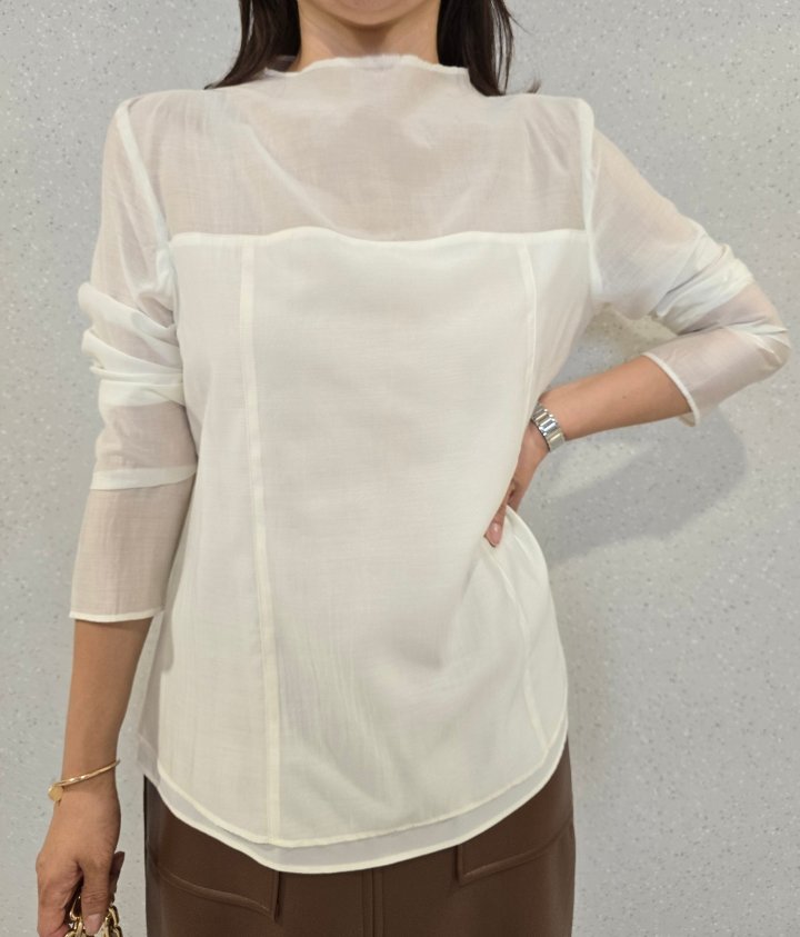 Gratia - Korean Women Fashion - #womensfashion - From Blouse - 3