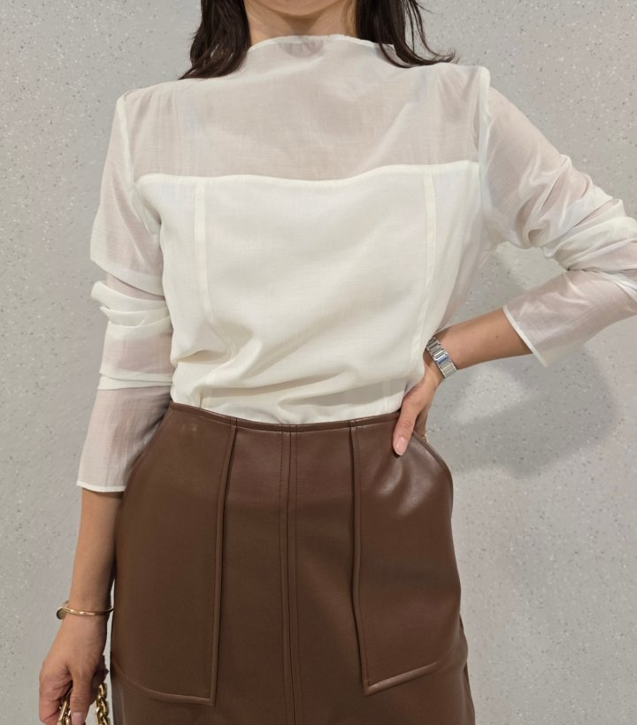 Gratia - Korean Women Fashion - #womensfashion - From Blouse - 7