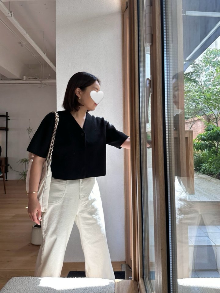 Have - Korean Women Fashion - #momslook - Wide White Denim Pants - 9