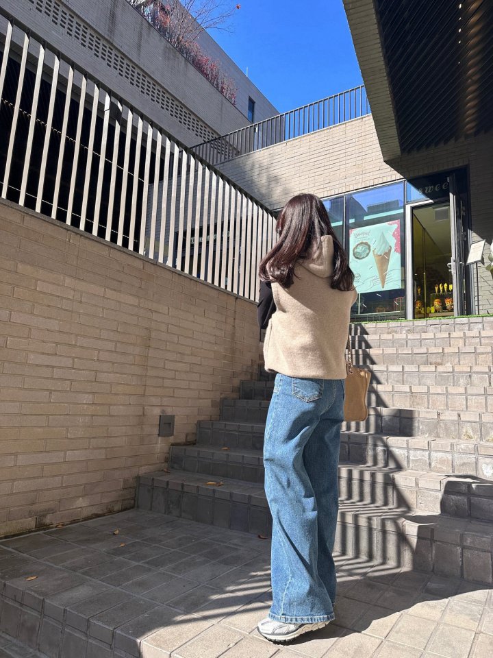 Have - Korean Women Fashion - #momslook - Wide Denim Pants - 10