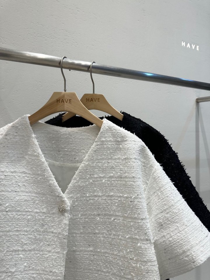 Have - Korean Women Fashion - #womensfashion - Boé Tweed Jacket - 4