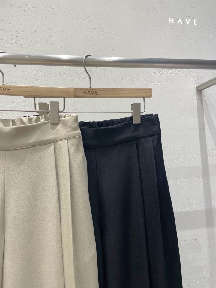 Have - Korean Women Fashion - #momslook - Two-Tuck Wide Pants - 6